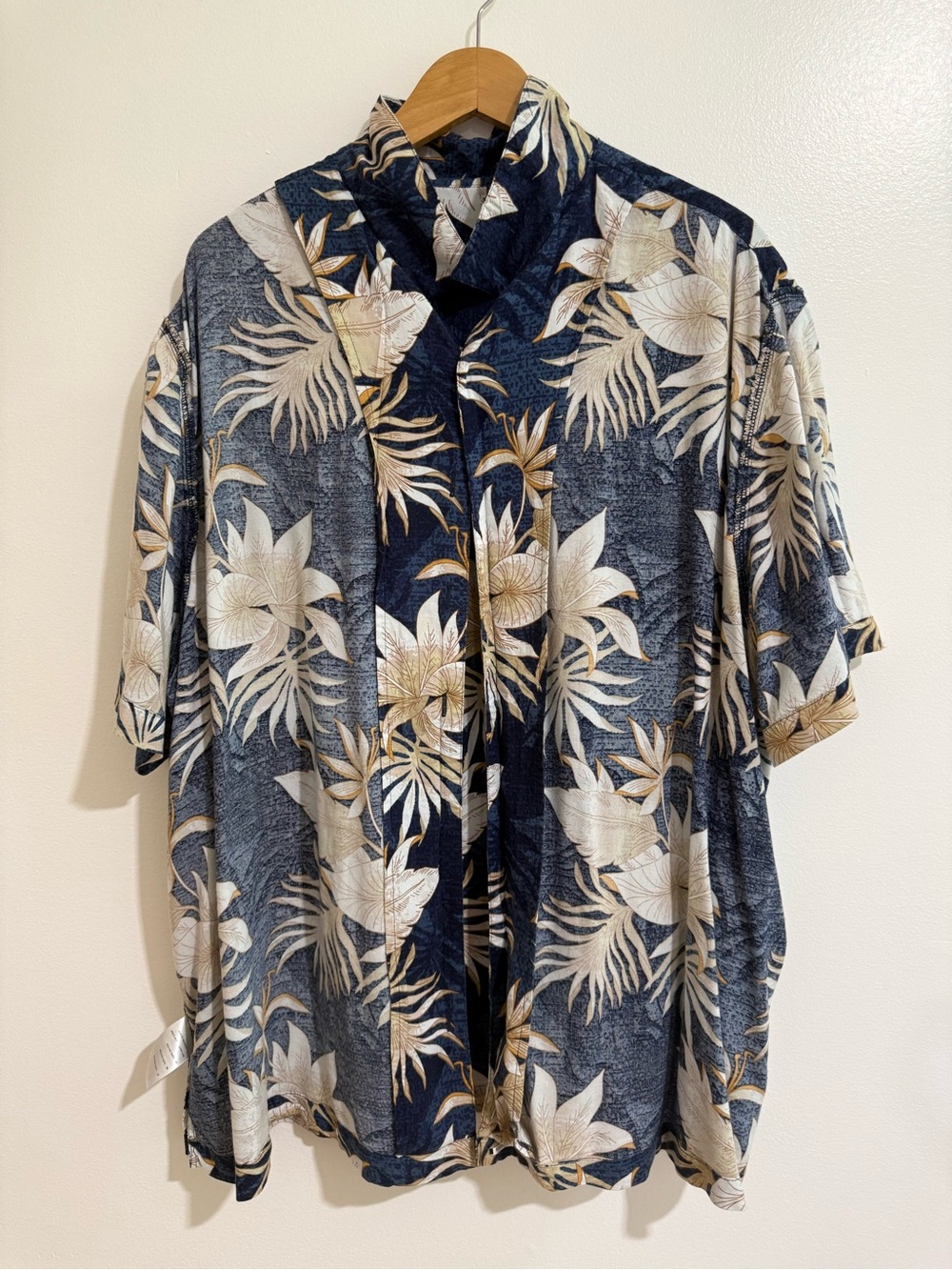 Island Passport Men’s 2XL Tropical Hawaiian Button Down Rayon Shirt - Picture 3 of 9
